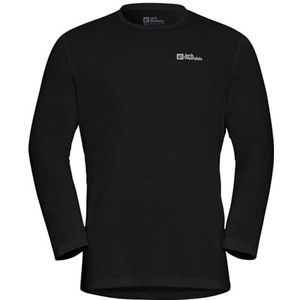 Jack Wolfskin - VONNAN LS T M - Shirt met Lange Mouwen - Zwart