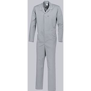 BP 1676 558 unisex overall van duurzaam gemengd weefsel lichtgrijs, maat XL