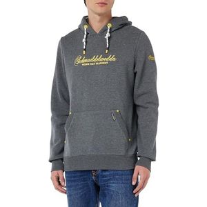 bridgeport Heren hoodie 36613759-BR02, grijs melange, L, grijs melange, L