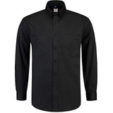 Tricorp 701004 Casual werkhemd met lange mouwen, 60% katoen/40% polyester, 170 g/m², zwart, maat XXL