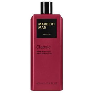 Marbert Man Homme/ Men Classic bad- en douchegel, per stuk verpakt (1 x 400 ml)