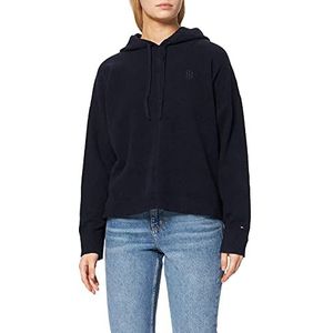 Tommy Hilfiger Dames Th Flex Hoodie Sweater, woestijn hemel, M