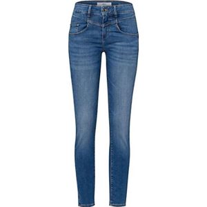 BRAX Ana Sensation Damesjeans, duurzame 5-pocket-skinny jeans met push-up-effect, Used Sky Blue., 32W x 32L