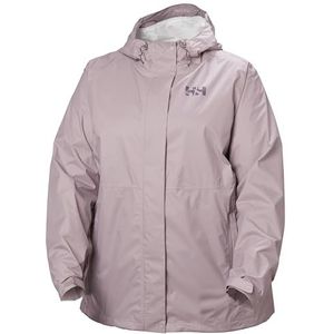 Helly Hansen Dames W Loke Plus Jas 2.0, paarse klei, 3X