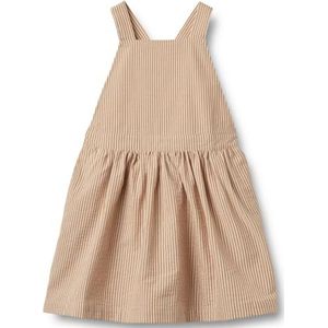 Wheat Meisjesjurk Agnes GOTS-gecertificeerd kinderjurk, 5078 Caramel Stripe, 104