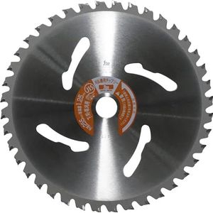 Tecomec 5001070 Tungsten Carbide Disc 40T 255X25,4X1,25, Uniseks, Volwassenen, Zwart, One Size