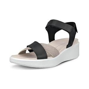 ECCO - Flowt - Sandalen - Zwart - Luxe - Compensé