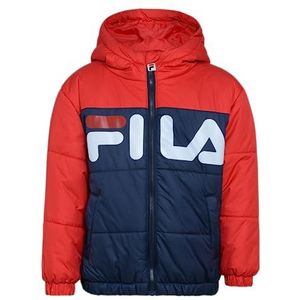FILA Berkenthin Padded Jacket voor kinderen, uniseks, true red, 98-104