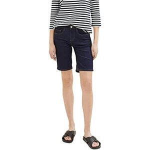 TOM TAILOR bermuda jeans shorts dames 1035746,10138 - Rinsed Blue Denim,25