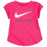 Nike - INTERNATIONAL - T-shirt - Dark Hyper Pink - Katoen