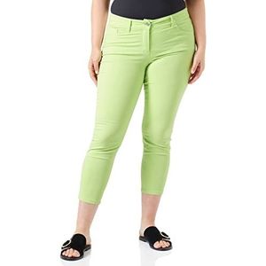 GERRY WEBER Edition Dames Best4me 7/8 Jeans, Light Lime, 42R, Light Lime, 42