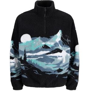 Jack & Jones - JORBEAR MOUNTAIN - Coltrui - Turquoise / Duifblauw / Zwart / Wit