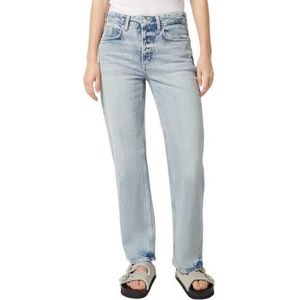Sky High Rise Straight Jeans, Story Blue 435, 24W / 30L