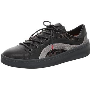 THINK! Kumi sneakers voor dames, zwart/combi 0000, 41 EU, smal, Zwart Combi 0000, 41 EU Smal