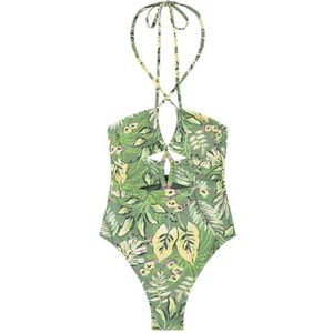 Women'secret 5529076 badpak, dames, groen, S, Groen, S