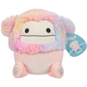 Squishmallows SQCR05371 - Diane de perzikkleurige Bigfoot 19 cm, officiële Jazwares pluche, superzacht knuffeldier