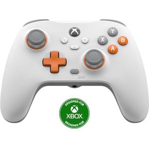 GameSir T7 bekabelde controller voor Xbox Series X|S, Xbox One & Windows 10/11, plug and play gaming gamepad met hal-effect joysticks/hall trigger, 3,5 mm audio jack - wit