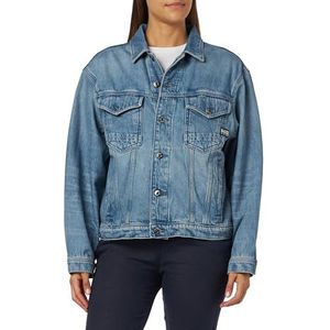 G-STAR RAW Oversized denim damesjack, Blauw (D23643-D436-C947 sun faded air force blue), XS