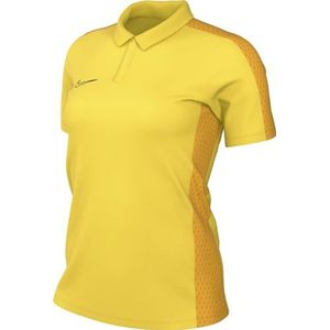 Nike Dames Short Sleeve Top W Nk Df Acd23 Polo Ss, Tour Yellow/University Goud/Zwart, DR1348-719, L