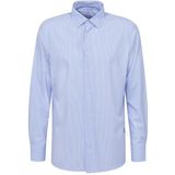 Overhemden - Lichtblauw - Normale Pasvorm - Kentkraag - Lange Mouwen