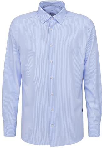 Overhemden - Lichtblauw - Normale Pasvorm - Kentkraag - Lange Mouwen