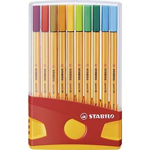 Fineliner - STABILO point 88 - ColorParade - 20 stuks - met 20 verschillende kleuren