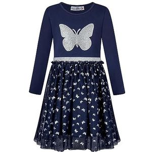 Happy Girls meisjesjurk kinderjurk, blauw, 92