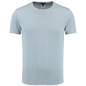 Key Largo Heren Lukaku Round T-Shirt, Ice Blue (1221), S