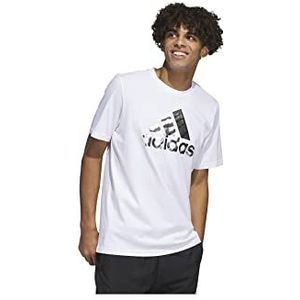 adidas M Power Logo Ft Graphic Tee (korte mouw) heren (1 stuk)