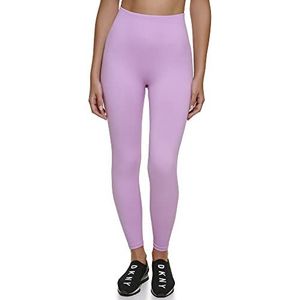 DKNY Sport Dames Twill Naadloze legging voor dames, tulle, small, Tulle., S