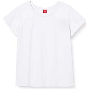 s.Oliver T-shirt voor meisjes, 0100 wit., XL