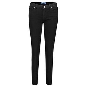 7 For All Mankind The Crop Skinny Jeans voor dames, zwart (Black Xh), 28W x 28L