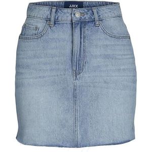 JACK & JONES Women's JJXX JXAURA RH Skirt RA SN Rock, Light Blue Denim/Detail:RA003, XS