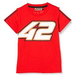 Valentino Rossi Alex Rins T-shirt 42 kinderen, rood, 10/11 jaar