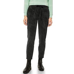 Street One Dames A375849 joggingbroek los, zwart, W36/L28, zwart, 36W x 28L