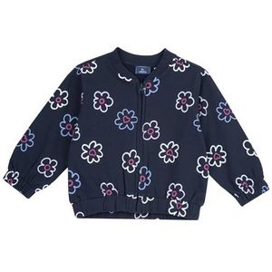 Chicco, Sweatshirt voor meisjes, met ritssluiting, comfortabel en modieus, van zacht katoen, machinewasbaar, babykleding voor meisjes, ontworpen in Italië, blauw (2), 8A