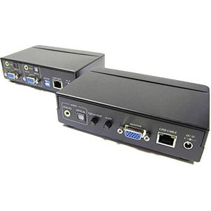 Cablematic VGA en Audio Extender UTP Cat.5 SPDIF zender en ontvanger VE02DA