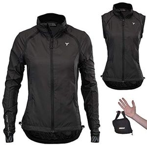 SILVINI Vetta Sportieve windbreaker voor dames, windjack voor dames, lichte fietsjas, winddicht, lichte regenjas, dames, lichte hardloopjas, dames regenjas, zak