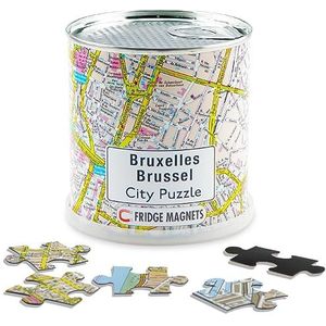 CITY PUZZLE BRUXELLES 100 pièces magnét.