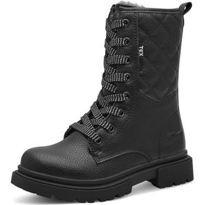 s.Oliver Kinder WL Lace Boot 5-46223-43 Sneeuw, Zwart, 13 UK Kind, Zwart, 13 UK Child