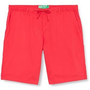 United Colors of Benetton Bermuda 4AY3595M8 Shorts, Rood 1V1, 44 Heren