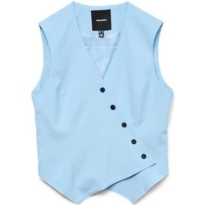 VERO MODA Vmliba SL Waistcoat voor dames, Airy Blue., 36