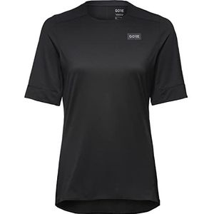 Gore Wear - Trailkpr Tech Jersey - Dames - Lichtgewicht - Zwart - Gerecycled Polyester
