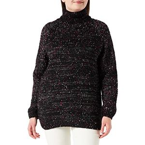 myMo Gebreide trui voor dames, 12419550, zwart, roze, XS/S
