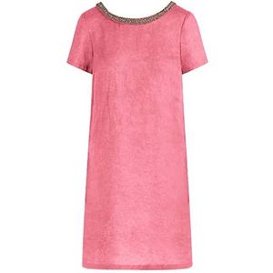 Mint & Mia Jurk puur linnen, Litschi, 38