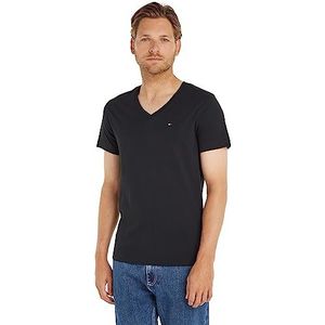 Tommy Jeans Origineel T-shirt met korte mouwen voor heren, Zwart, XXL