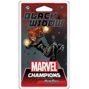Fantasy Flight Games, Marvel Champions: Hero Pack: Black Widow, Card Game, 1 to 4 Players, Ages 14+, 40 to 70 Minutes Playing Time