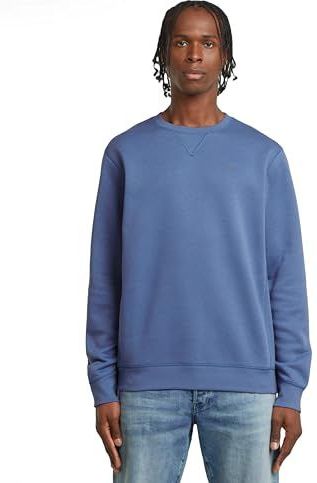 G-Star - D16917-C235-G989 Sweatshirt - Blauw - Biologisch Katoen - Casual