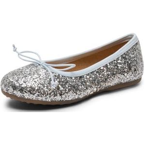 Bisgaard Lucy Ballet Flat, Silver Glitter, 31 EU, Silver Glitter, 31 EU