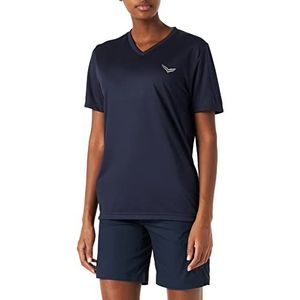 Trigema T-shirt voor dames, blauw (elektrisch), XXL